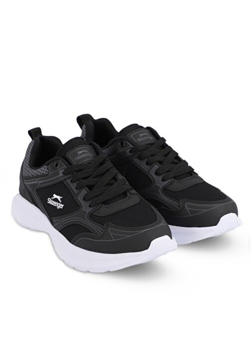 Slazenger GIMA Erkek Sneaker Ayakkabı Siyah / Beyaz - Görsel 3