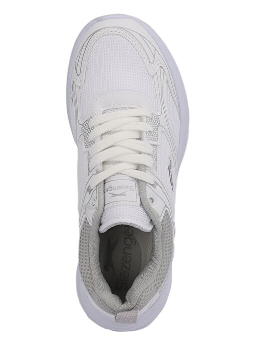 Slazenger GIMA Kadın Sneaker Ayakkabı Beyaz / Gümüş - Görsel 6