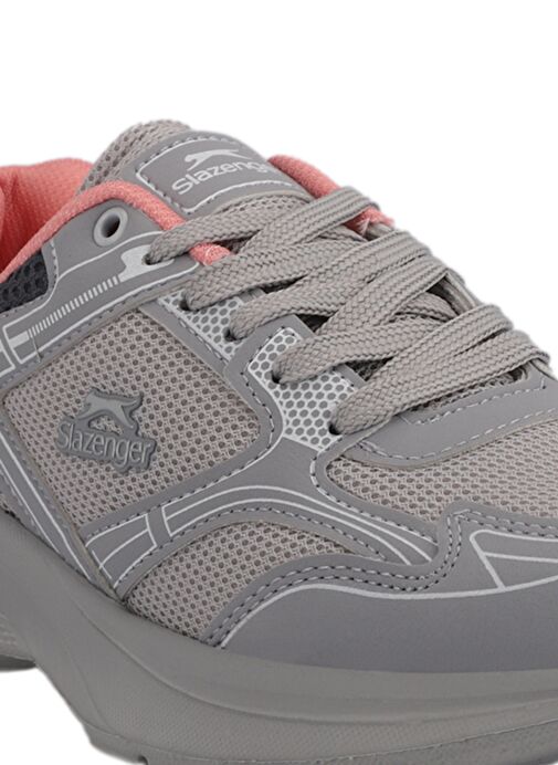 Slazenger GIMA Kadın Sneaker Ayakkabı Gri - Görsel 5