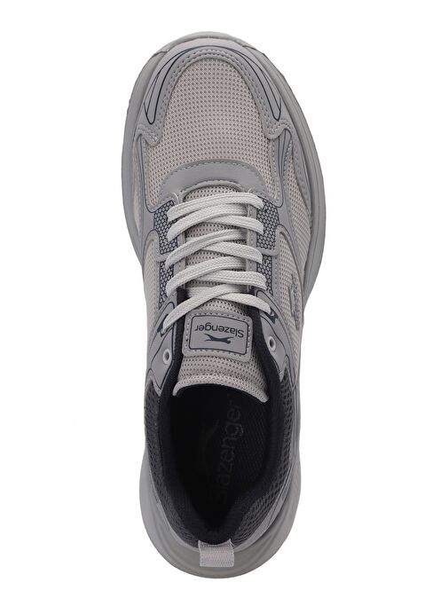 Slazenger GIMA Kadın Sneaker Ayakkabı Gri / Lacivert - Görsel 6