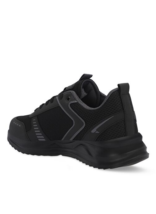 Slazenger GUMMY I Erkek Sneaker Ayakkabı Siyah / Siyah - Görsel 4