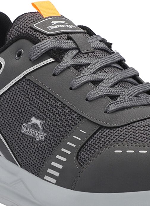 Slazenger GUMMY I Erkek Sneaker Ayakkabı Koyu Gri - Görsel 5
