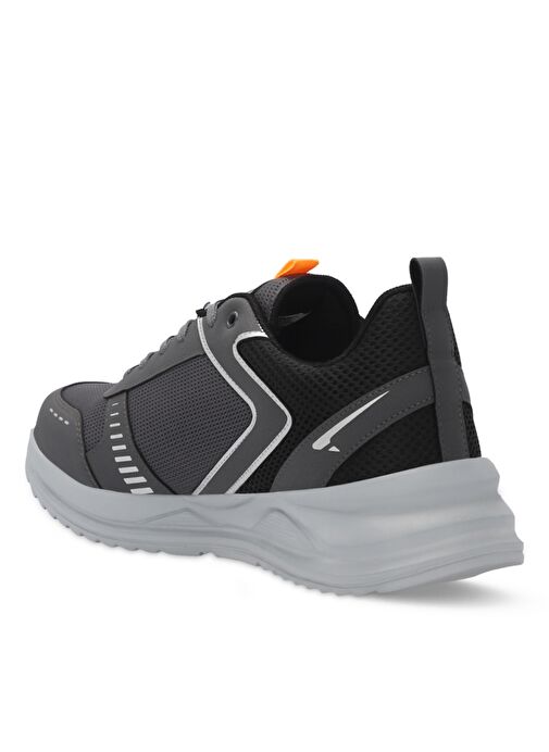 Slazenger GUMMY I Erkek Sneaker Ayakkabı Koyu Gri - Görsel 4