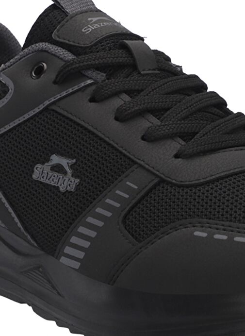 Slazenger GUMMY I Kadın Sneaker Ayakkabı Siyah / Siyah - Görsel 5