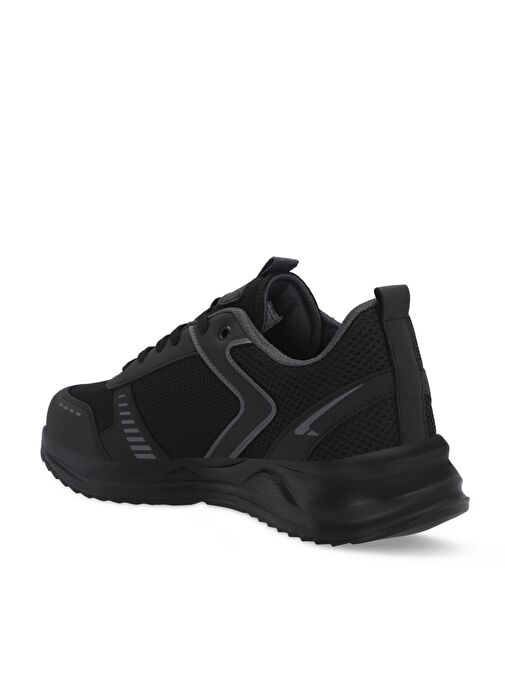 Slazenger GUMMY I Kadın Sneaker Ayakkabı Siyah / Siyah - Görsel 4