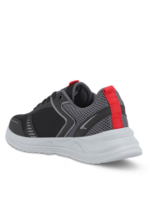 Slazenger GUMMY I Kadın Sneaker Ayakkabı Siyah / Gri - Görsel 4