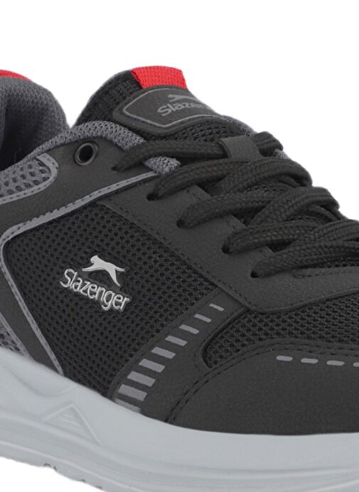 Slazenger GUMMY I Kadın Sneaker Ayakkabı Siyah / Gri - Görsel 5