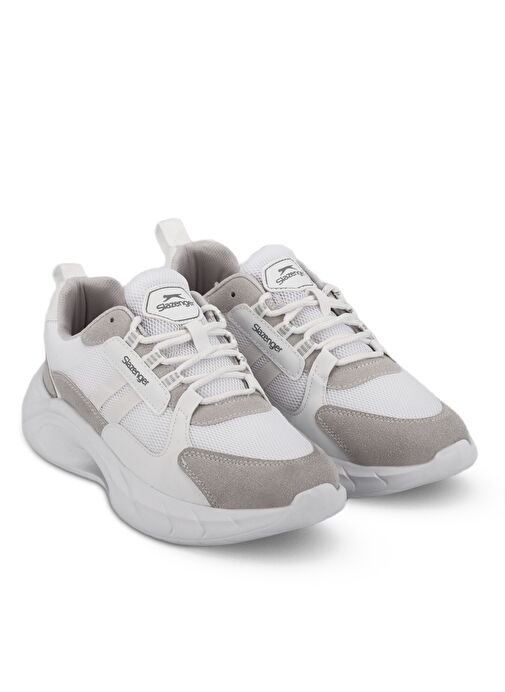 Slazenger MAKEDA IN Erkek Sneaker Ayakkabı Beyaz - Görsel 3
