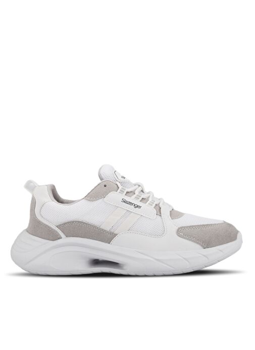 Slazenger MAKEDA IN Erkek Sneaker Ayakkabı Beyaz - Görsel 2