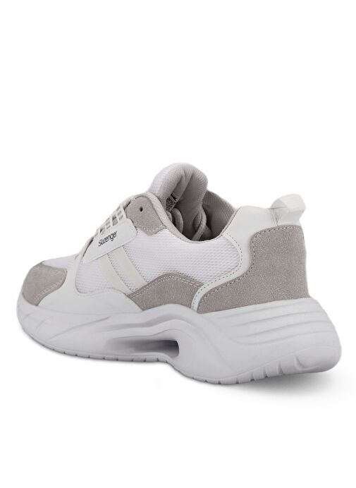 Slazenger MAKEDA IN Erkek Sneaker Ayakkabı Beyaz - Görsel 4