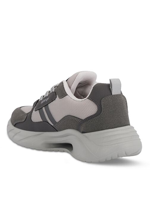 Slazenger MAKEDA IN Erkek Sneaker Ayakkabı Gri - Görsel 4