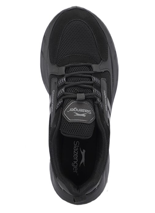 Slazenger MAKEDA IN Erkek Sneaker Ayakkabı Siyah / Siyah - Görsel 6