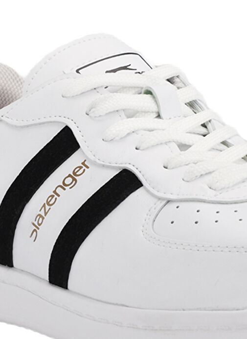 Slazenger MALKHAZ Erkek Sneaker Ayakkabı Beyaz / Siyah - Görsel 5