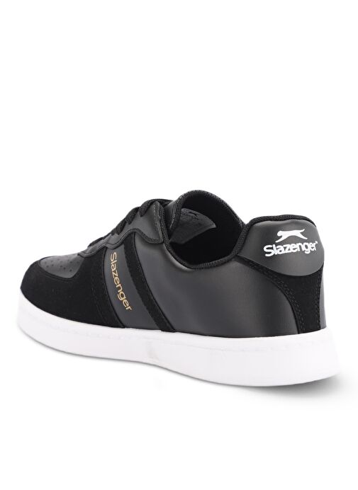 Slazenger MALKHAZ Erkek Sneaker Ayakkabı Siyah / Beyaz - Görsel 4