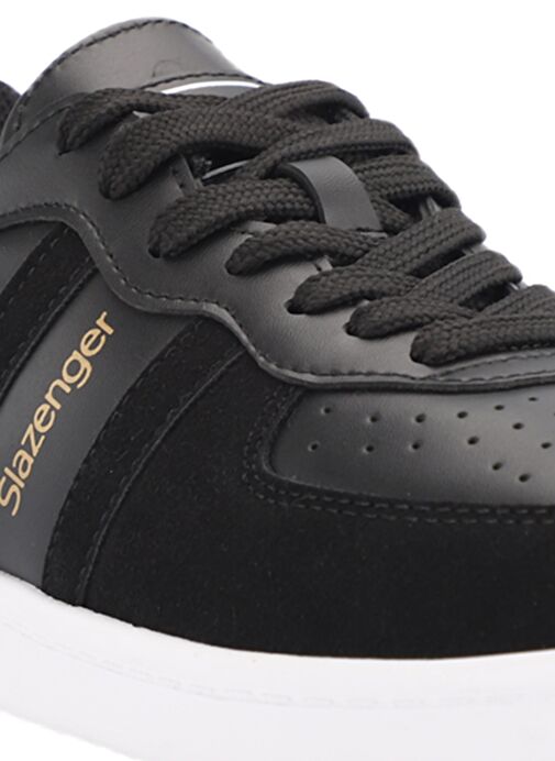 Slazenger MALKHAZ Kadın Sneaker Ayakkabı Siyah / Beyaz - Görsel 5