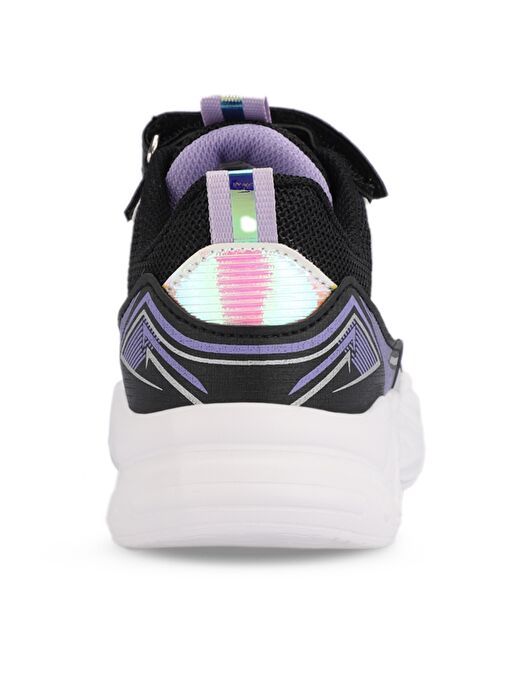 Slazenger NELSON Kız Çocuk Sneaker Ayakkabı Siyah / Mor - Görsel 7
