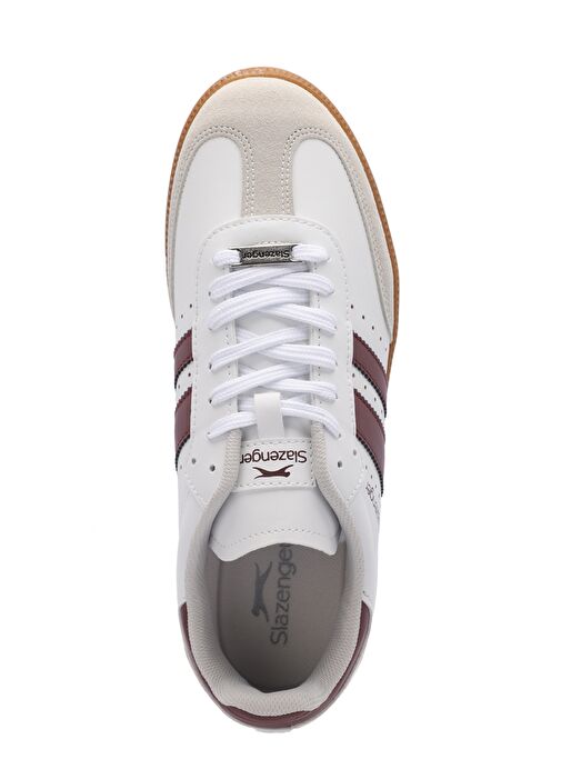 Slazenger PING Erkek Sneaker Ayakkabı Beyaz / Bordo - Görsel 6