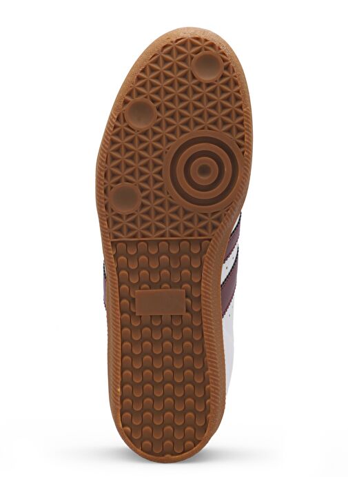 Slazenger PING Erkek Sneaker Ayakkabı Beyaz / Bordo - Görsel 8