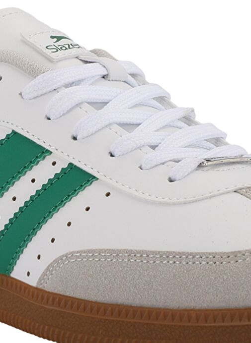 Slazenger PING Erkek Sneaker Ayakkabı Beyaz / Yeşil - Görsel 5