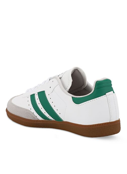 Slazenger PING Erkek Sneaker Ayakkabı Beyaz / Yeşil - Görsel 4