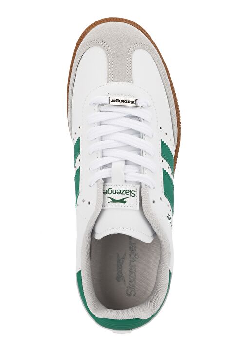 Slazenger PING Kadın Sneaker Ayakkabı Beyaz / Yeşil - Görsel 6
