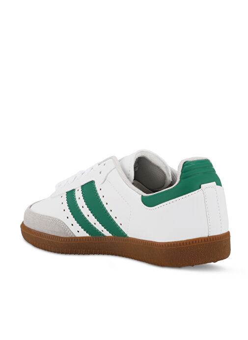 Slazenger PING Kadın Sneaker Ayakkabı Beyaz / Yeşil - Görsel 4