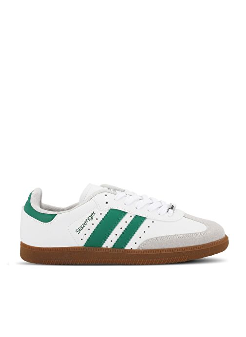 Slazenger PING Kadın Sneaker Ayakkabı Beyaz / Yeşil - Görsel 2