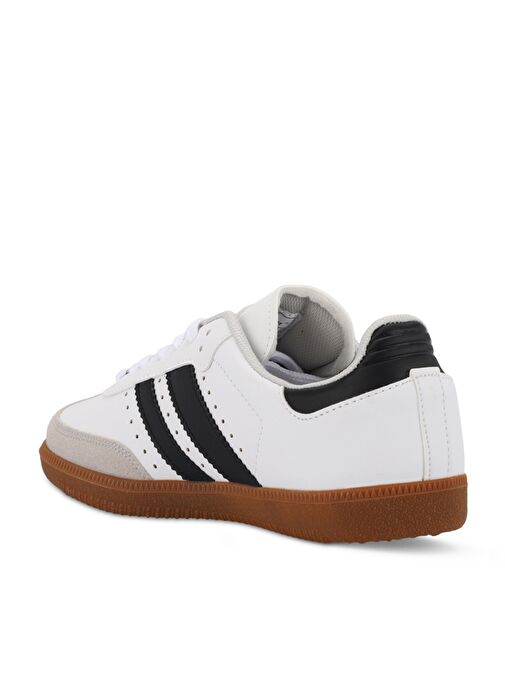 Slazenger PING Kadın Sneaker Ayakkabı Beyaz / Siyah - Görsel 4