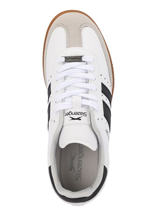 Slazenger PING Kadın Sneaker Ayakkabı Beyaz / Siyah - Görsel 6