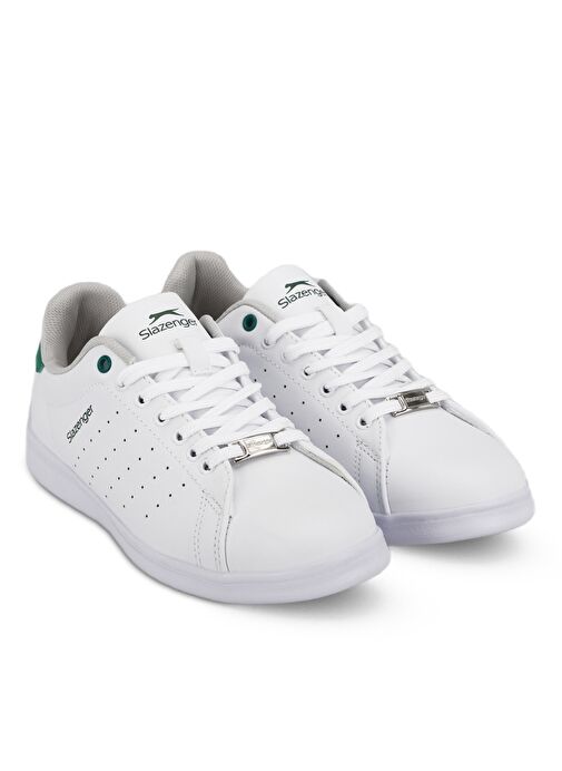 Slazenger PIANO I Erkek Sneaker Ayakkabı Beyaz / Yeşil - Görsel 3