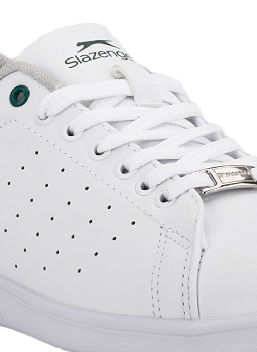 Slazenger PIANO I Erkek Sneaker Ayakkabı Beyaz / Yeşil - Görsel 5