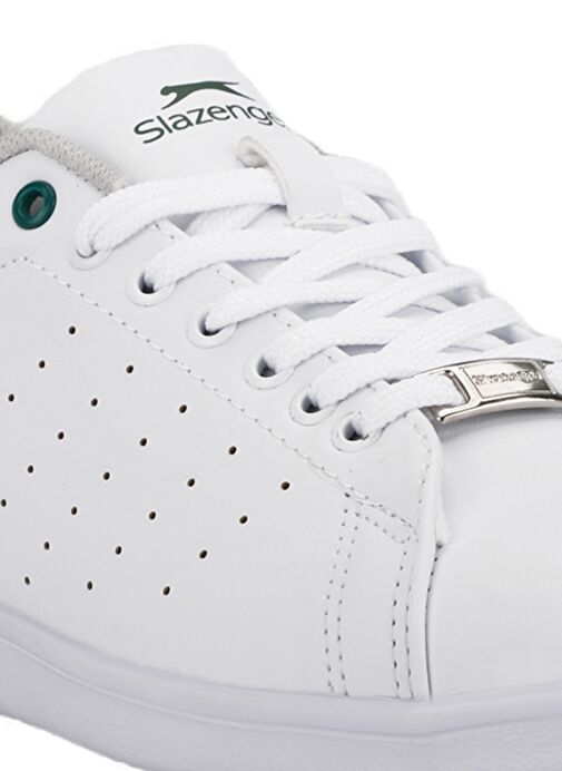 Slazenger PIANO I Kadın Sneaker Ayakkabı Beyaz / Yeşil - Görsel 5