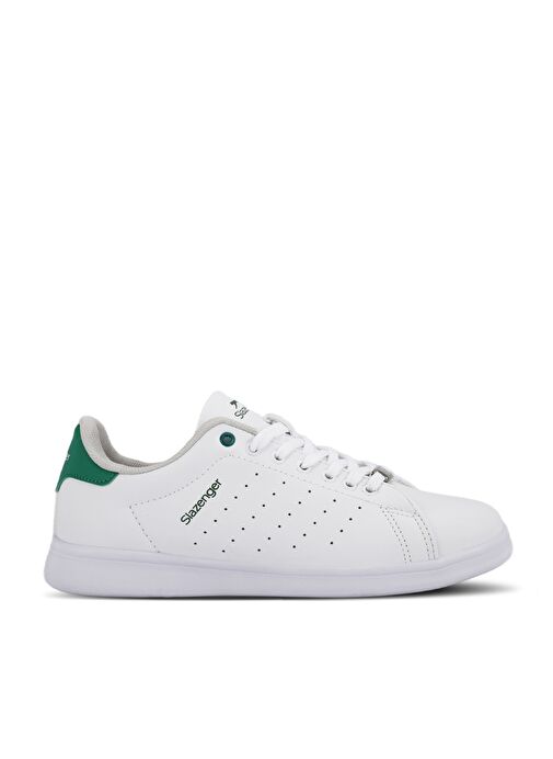 Slazenger PIANO I Kadın Sneaker Ayakkabı Beyaz / Yeşil - Görsel 2