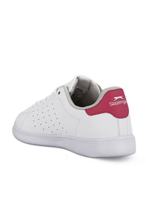 Slazenger PIANO I Kadın Sneaker Ayakkabı Beyaz / Fuşya - Görsel 4