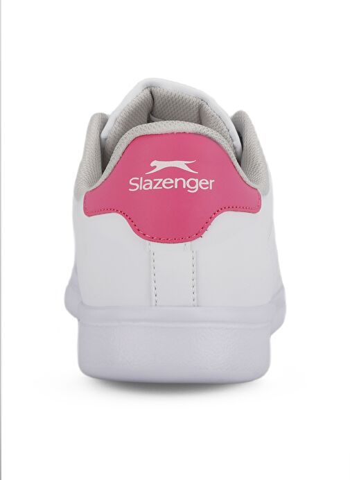 Slazenger PIANO I Kadın Sneaker Ayakkabı Beyaz / Fuşya - Görsel 7