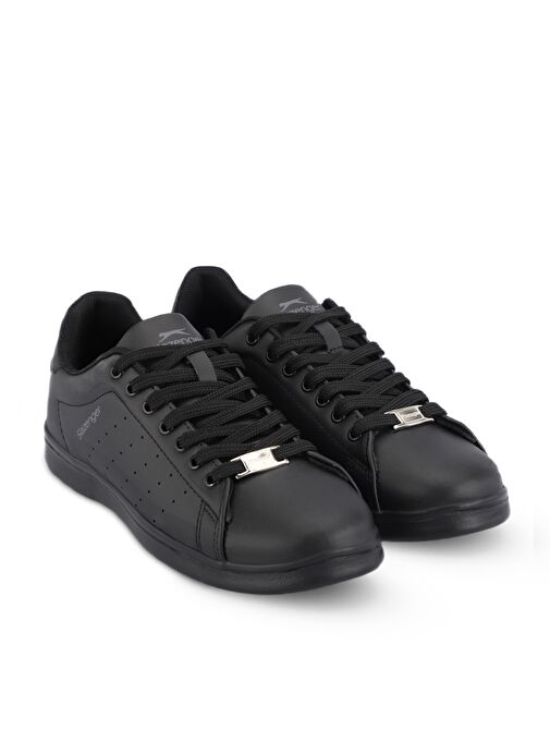 Slazenger PIANO I Kadın Sneaker Ayakkabı Siyah / Siyah - Görsel 3