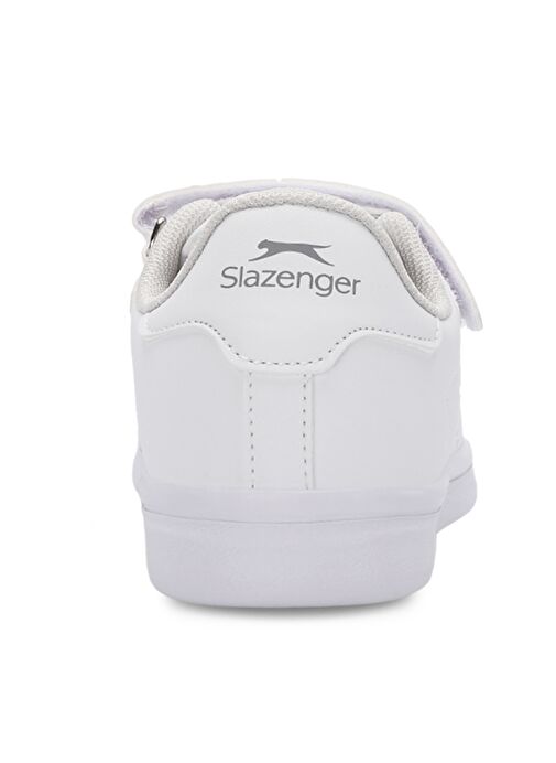 Slazenger PIANO I Unisex Çocuk Sneaker Ayakkabı Beyaz - Görsel 7