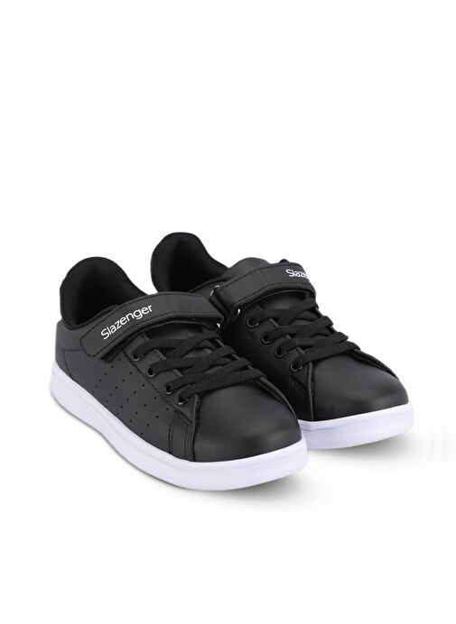Slazenger PIANO I Unisex Sneaker Ayakkabı Siyah / Beyaz - Görsel 3
