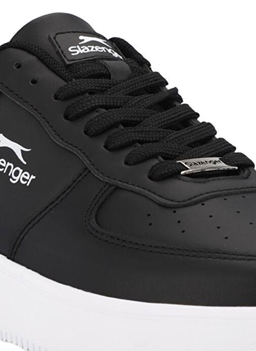 Slazenger PASCHAL I Kadın Sneaker Ayakkabı Siyah / Beyaz - Görsel 5
