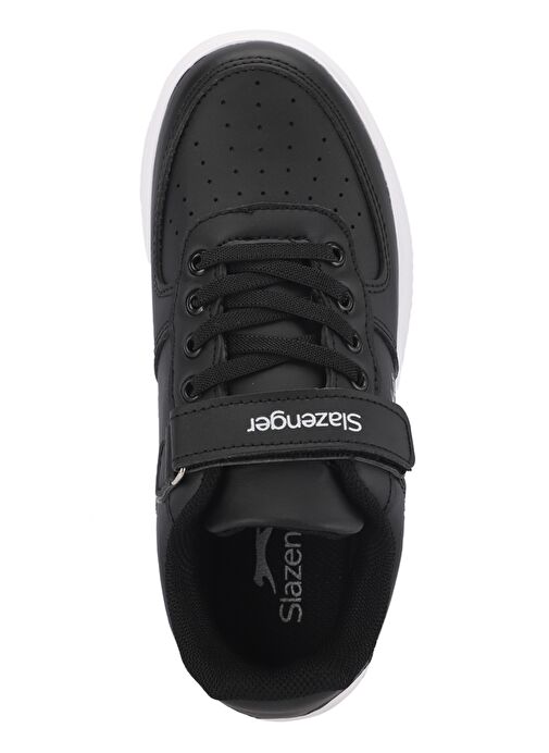 Slazenger PASCHAL I Unisex Çocuk Sneaker Ayakkabı Siyah / Beyaz - Görsel 6