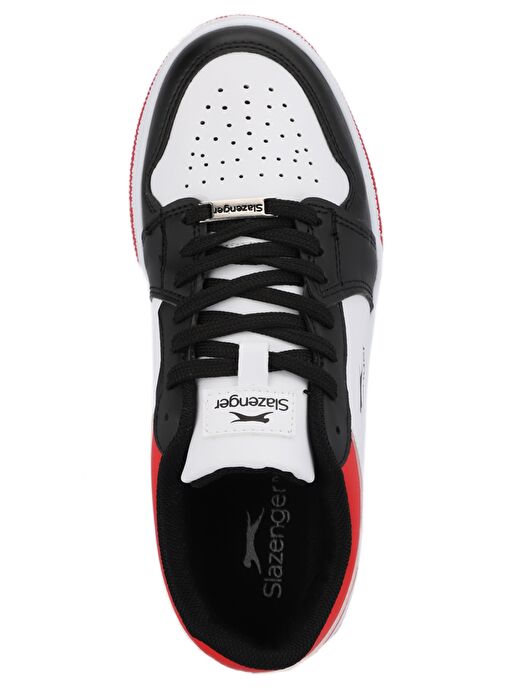 Slazenger PRINCE I Kadın Sneaker Ayakkabı Beyaz / Siyah / Kırmızı - Görsel 6