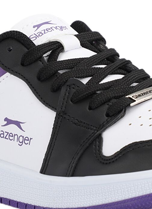 Slazenger PRINCE I Kadın Sneaker Ayakkabı Beyaz / Mor - Görsel 5