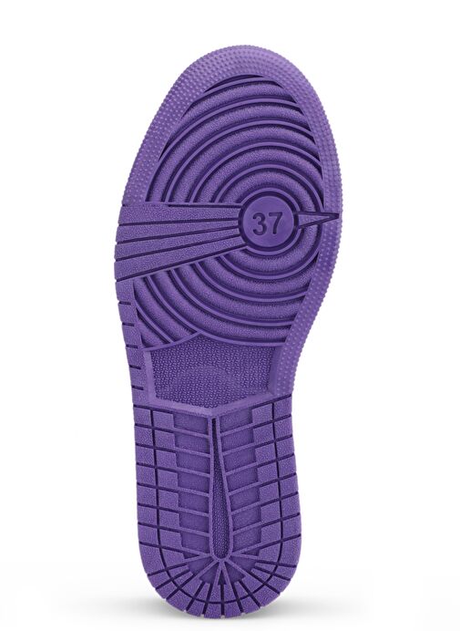 Slazenger PRINCE I Kadın Sneaker Ayakkabı Beyaz / Mor - Görsel 8