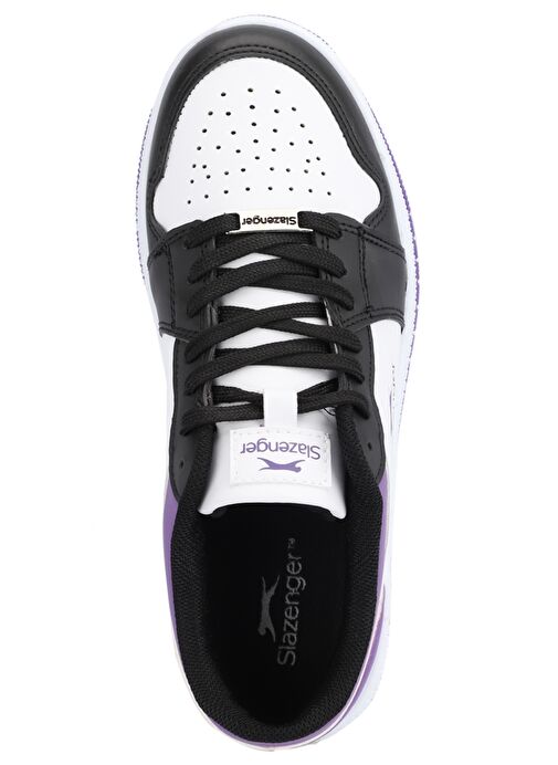 Slazenger PRINCE I Kadın Sneaker Ayakkabı Beyaz / Mor - Görsel 6