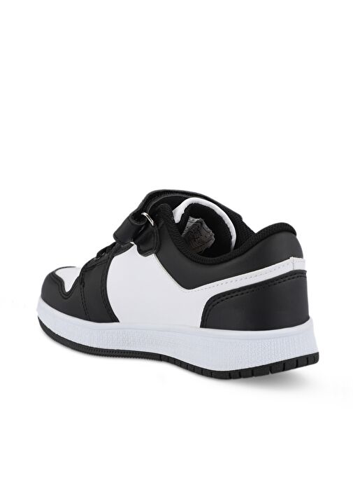 Slazenger PRINCE I Unisex Çocuk Sneaker Ayakkabı Beyaz / Siyah - Görsel 4