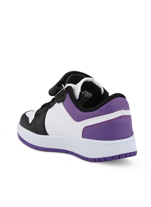 Slazenger PRINCE I Kız Çocuk Sneaker Ayakkabı Beyaz / Mor - Görsel 4