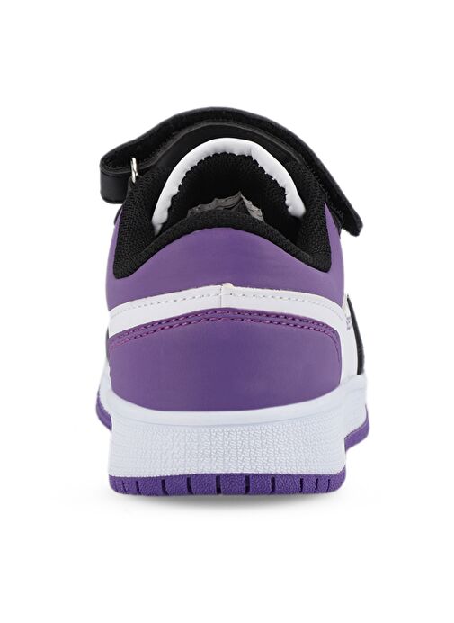 Slazenger PRINCE I Kız Çocuk Sneaker Ayakkabı Beyaz / Mor - Görsel 7