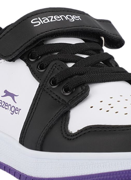 Slazenger PRINCE I Kız Çocuk Sneaker Ayakkabı Beyaz / Mor - Görsel 5