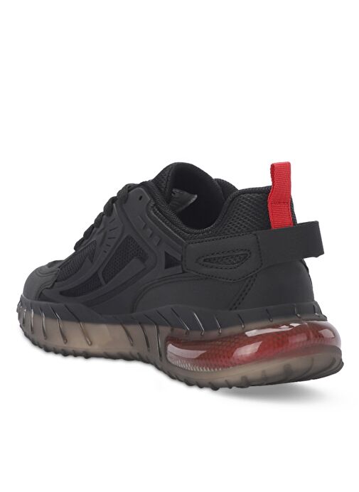 Slazenger TALIN Erkek Sneaker Ayakkabı Siyah / Kırmızı - Görsel 4