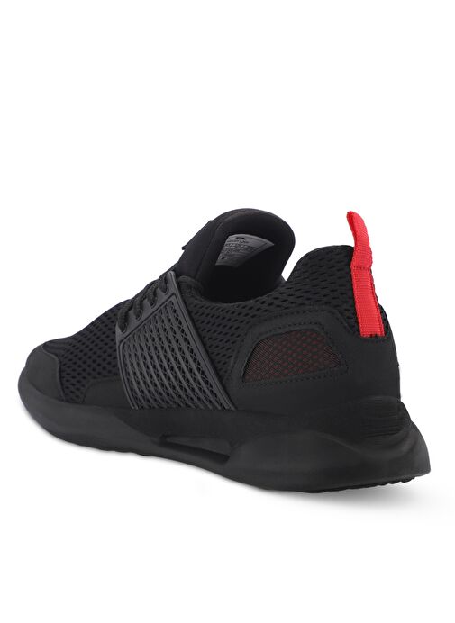 Slazenger TEND I Erkek Sneaker Ayakkabı Siyah / Kırmızı - Görsel 4